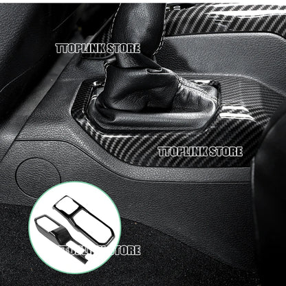 ABS Interior 4WD Gear Shift Panel/Gear Shift Panel Cover for Jeep Wrangler JL/for Jeep JT Gladiator 2018 Up Car Accessories