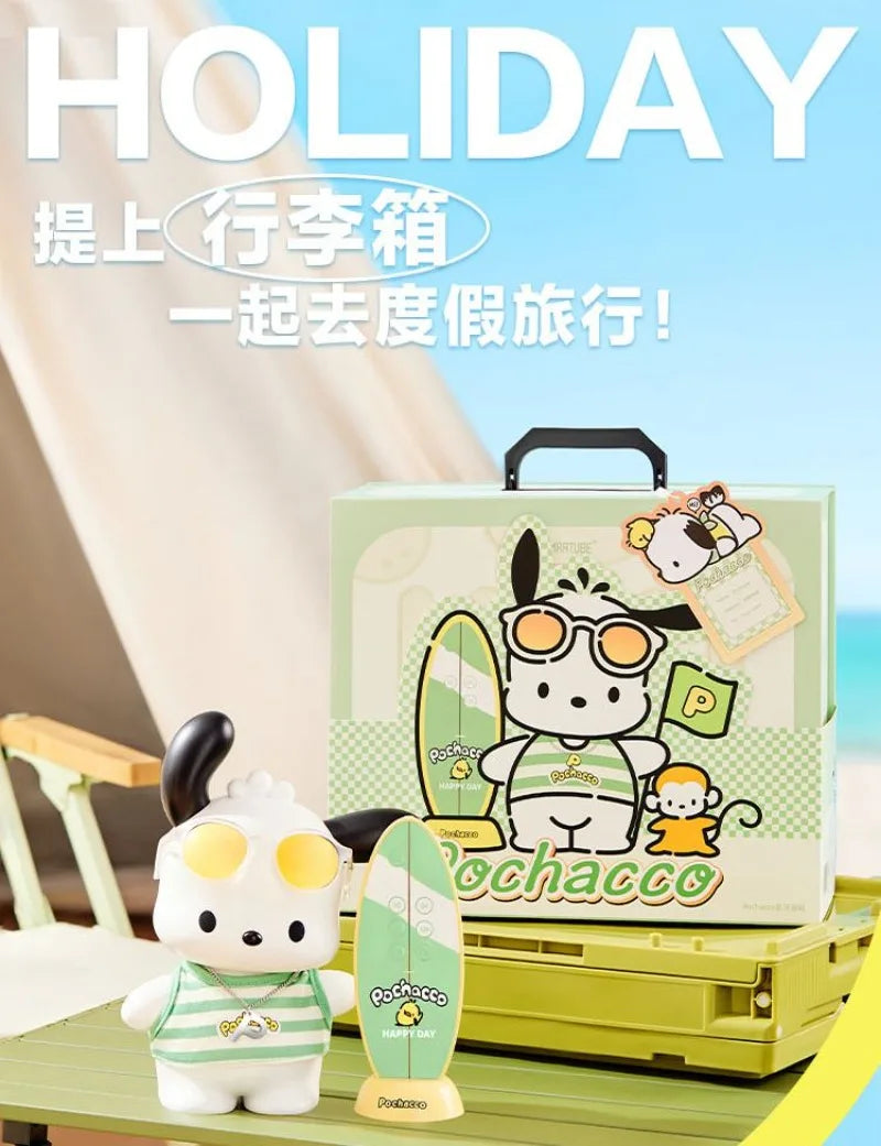 Sanrio Kawaii Pochacco Speaker Birthday Gift for Girls Boyfriend Girlfriend Valentine's Day Gift Cartoon Desktop Ornaments