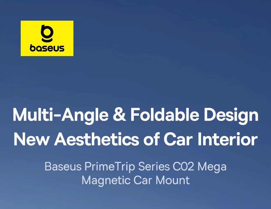 Baseus Car Phone Holder Magnetic Mobile Mount Bracket for Magsafe Foldable Car Phone Holder for iPhone 15 14 13 12 For Samsung