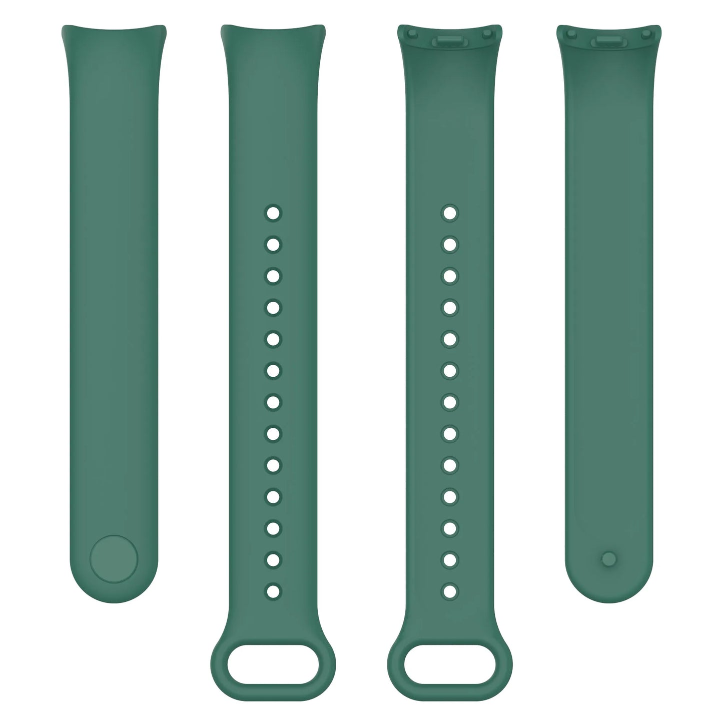 Silicone Strap For Xiaomi Smart Band 8 NFC Solid Bracelet Replacement Wristband Mi band 8 Waterproof Sport Watchband Accessories