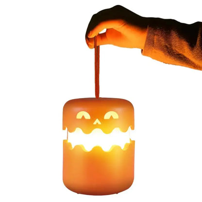 Pumpkin Lights Outside Pumpkin Lamp Decor Halloween Pumpkin Lantern LED Foldable Light Up Pumpkin for Halloween Party Decoration