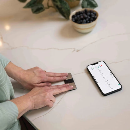 1-Lead Personal EKG Monitor  Record at Home  Detects AFib & Irregular Arrhythmias  Easy Results in 30 Seconds