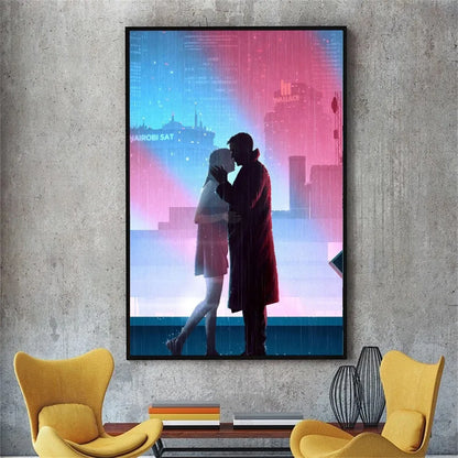 Blade Runner 2049 Movie Poster No Framed Poster Kraft Club Bar Paper Vintage Poster Wall Art Painting Bedroom Study Stickers