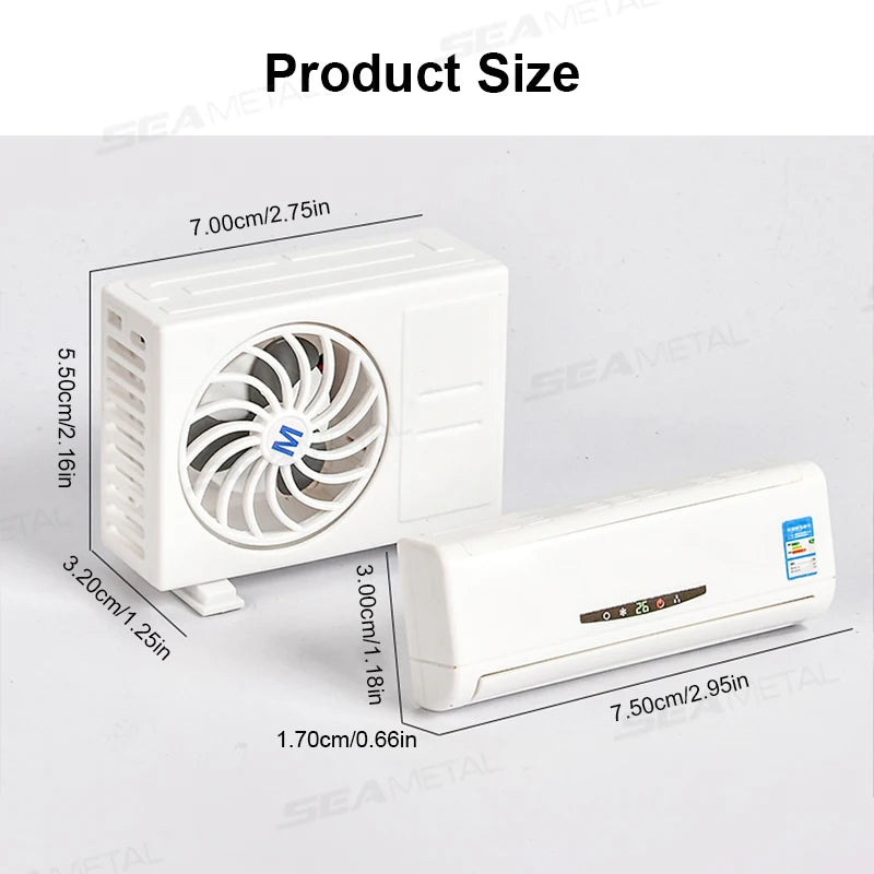 SEAMETAL Car Perfume Diffuser Solar Mini Air Conditioner Decorative Air Freshener Air Outlet Car Aromatherapy Fragrance Tablet
