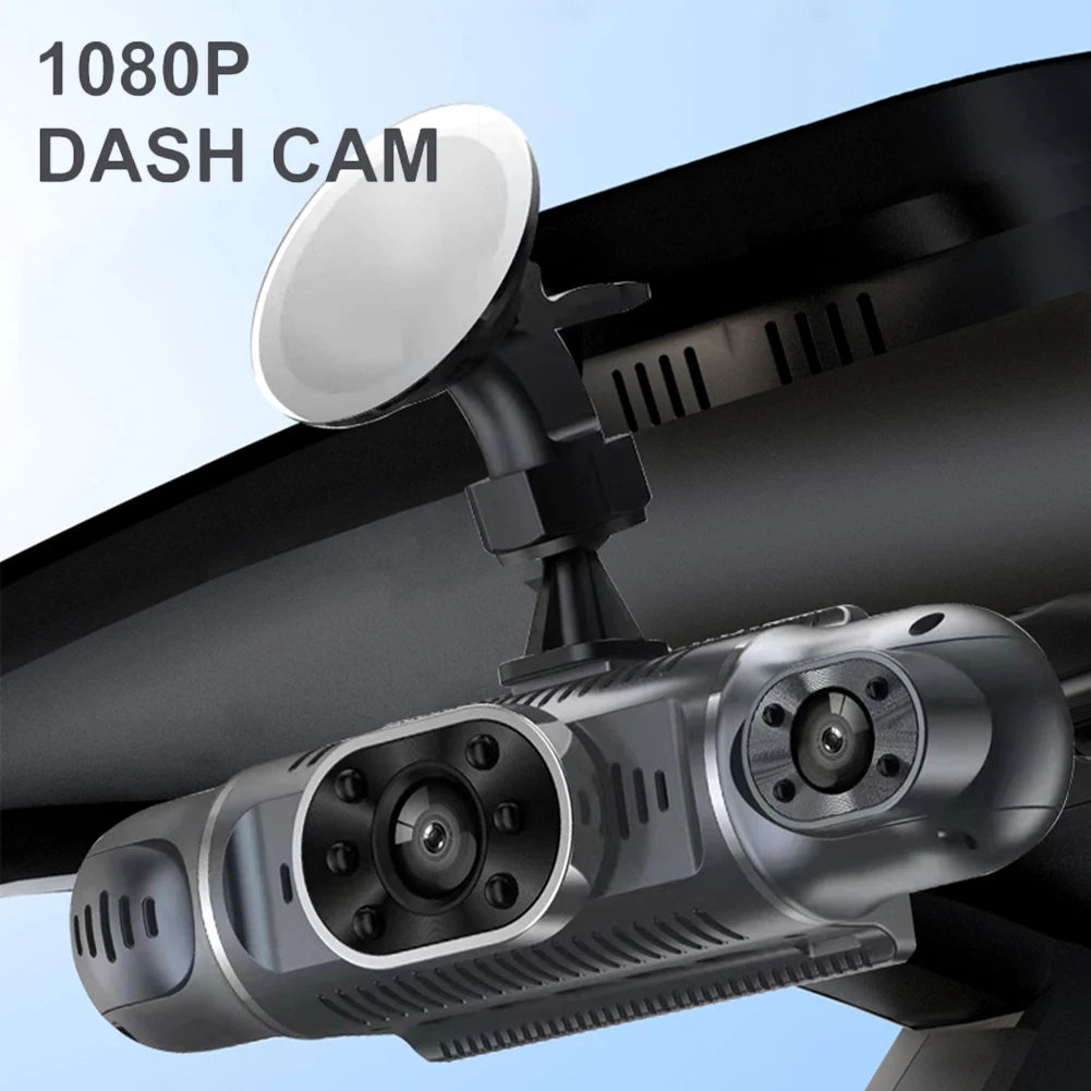4 Channel Car DVR HD 1080P 4-Lens Inside Vehicle Dash Cam Four Way Camera DVRs Recorder Video Registrator Dashcam Camcorder 24H