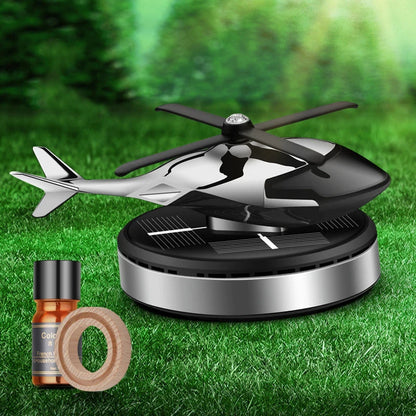 Solar Plane Car Air Freshener Car Fragrance Perfume Fresh Vent Air Aromatherapy Dashboard Handrail box Decoration Aroma Diffuser