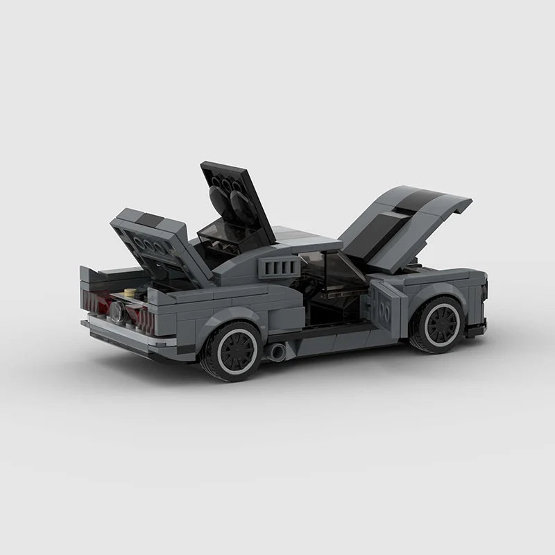 Supercar City Speed Champions Car Racing Building Blocks MOC GT500 Racers World Famous Vehicle Technique Bricks Kids Toy Gift