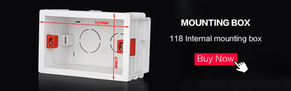 US Standard Wall Socket with USB Type-C Charging Port 5V 2.1A, 118*72mm PC Panel