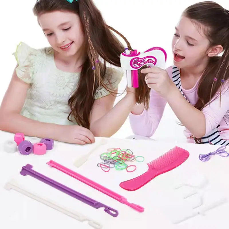 Automatic Hair BraiderElectric DIY Hair Weave Machine Twist Knitting Roll Twisted Braiding Hair Styling Tools Girl Gift