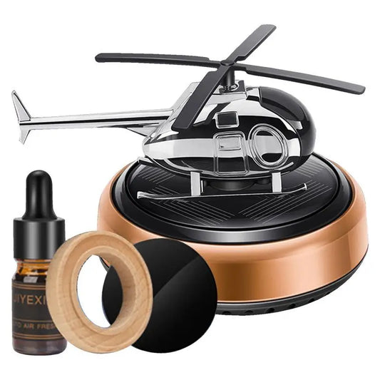 Car Perfume Diffuser Spaceship Ornament Solar Air Freshener Car Air Purifier With Long-Lasting Fragrance Car Perfume Air