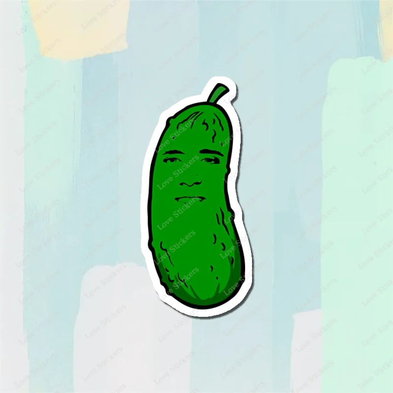 Picolas Cage 5PCS Stickers for Living Room Bumper Anime Cute Kid Car Art Print Window Home Decor