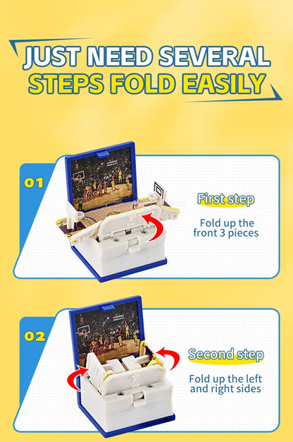2024 3D Folding Bomb Explosion Book Novelty Mini Football Match Astronaut Keychain Children's Handheld Game Board Games Boy Gift