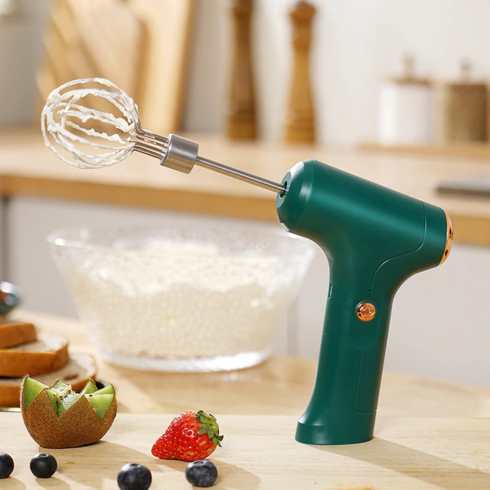 800W High Power Electric Food Mixer Dough Blender Egg Beater Spiral Whisk Cream Mixer For Household Kitchen Cooking Tools