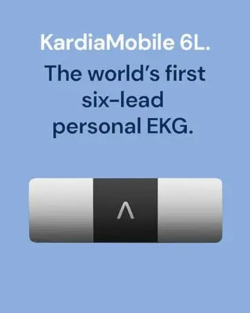 1-Lead Personal EKG Monitor  Record at Home  Detects AFib & Irregular Arrhythmias  Easy Results in 30 Seconds