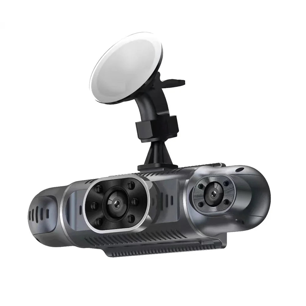 4 Channel Car DVR HD 1080P 4-Lens Inside Vehicle Dash Cam Four Way Camera DVRs Recorder Video Registrator Dashcam Camcorder 24H