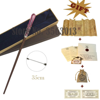 27 Kinds Wands with Map Letter 2 Tickets Necklace Cloth Bag and orginal Box