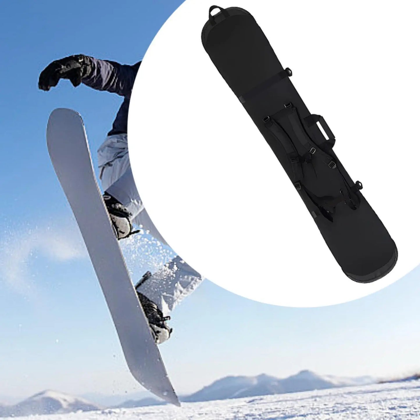 Snowboard Bag Snowboard Sleeve Ski Travel Bag Cover Case for Winter Sports Outdoor