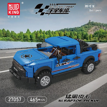 Yuxing-modelo mini-coche famoso, modelo de carreras deportivas, ocho cuadrículas, juguetes educativos para niños, bloques de construcción ensamblados