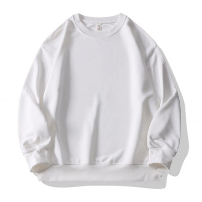 Plain Sublimation Sweatshirt Unisex Wholesale Baggy Black Hoodies Men Sweat Shirt Crew Neck Sweatshirt Men Moletons Masculinos