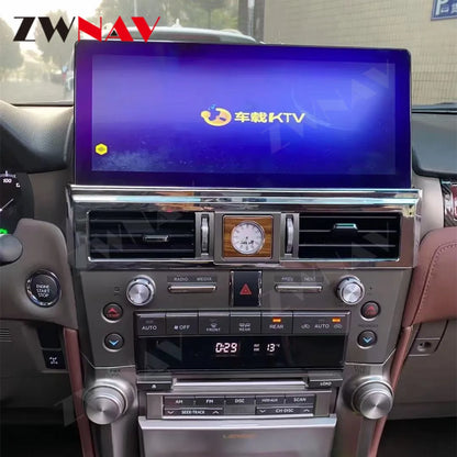 Radio para coche Android con pantalla IPS HD de 12,3" para Lexus GX460 GX400 2010-2020, reproductor multimedia, autorradio, navegación GPS, unidad principal 2 Din