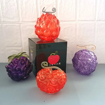 One Piece Devil Fruit Gomu Gomu No Mi Yami Yami No Mi Mera Mera No Mi Flame-Flame Fruit Anime Figure Models Collectible Toy Gift