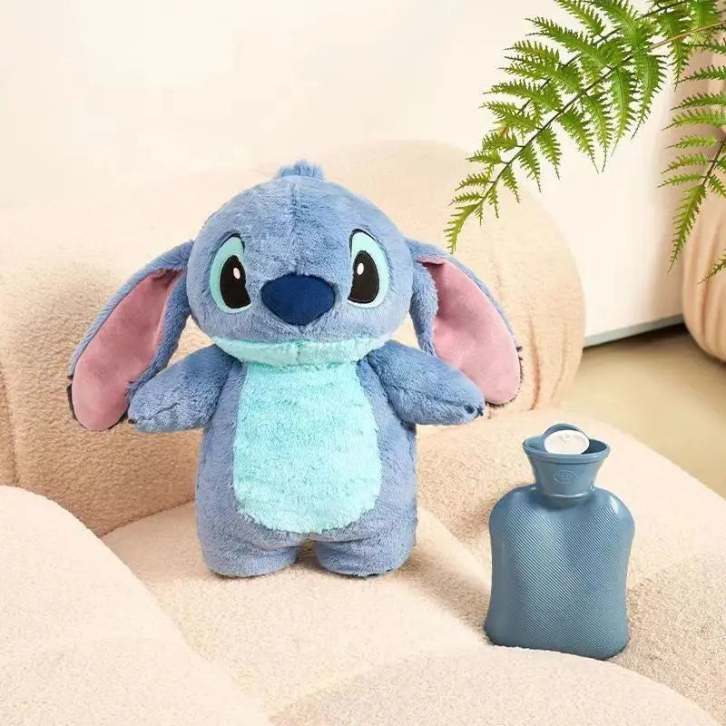 Angel Stitch winter cute plush doll water-filled hot water bottle student girl hot water bottle hot water bottle water-filled