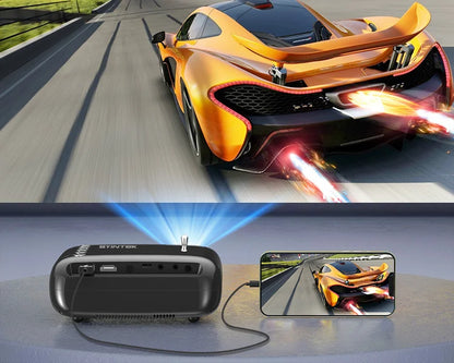 Popular Cheapest BYINTEK K6 Portable Pocket Size Lcd Led Projector Wifi Mini Led Projector Cute Mobile Phone Projector For Home