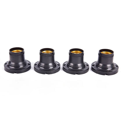 10 piezas E27 Base de luz Soporte de portalámparas Adaptador de bombilla LED Soporte convertidor de montaje