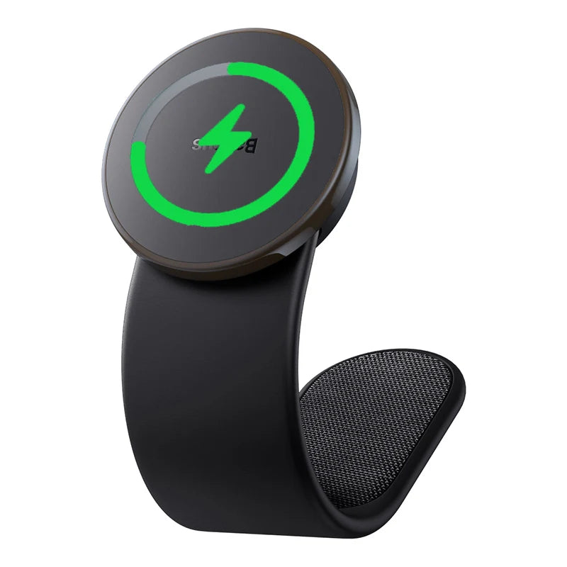 Support magnétique Baseus pour téléphone portable de voiture, support pliable pour iPhone 12 13 14 Pro Max pour Samsung S23