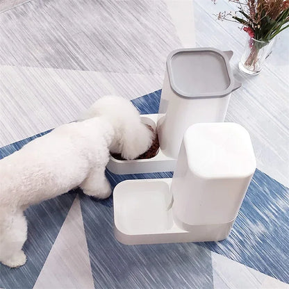 Comedero automático para gatos y perros, dispensador automático de agua, práctico para viajes de corta distancia, gran capacidad, para gatos