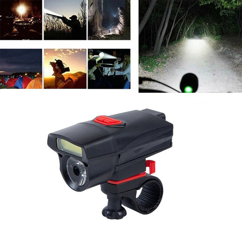 Luz LED delantera para bicicleta, luz para ciclismo, luces para bicicleta, linterna impermeable para manillar de conducción nocturna