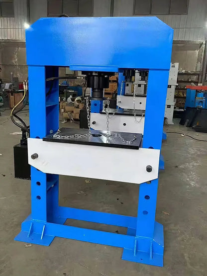 80 tonnage YL Series Gantry Electric Hydraulic Press Machine For bearing with hydraulic pump