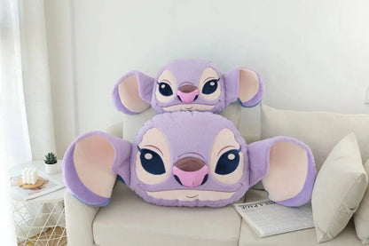 45/75/108cm Disney Stitch Kawaii Plush Toy Stuffed Animal Doll Double Sided Cushion Pillow Cartoon Room Cute Decor Anime Peluche