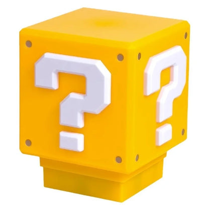 same type of voice charging USB induction Mario question mark light creative night light overhead childhood game light