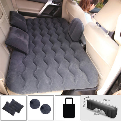 Airbed Household Outdoor Single Double Air Bed Thickened Folding Inflatable Convenient Mattress Sleep Rest for Car SUV Travel