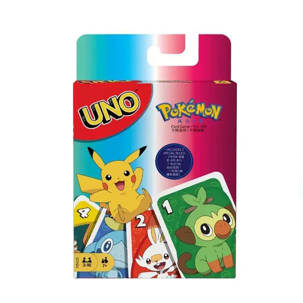 UNO FLIP! SHOWEM NO MERCY Family Funny Entertainment Board Game Fun Playing Cards Gift Box Uno Card Game