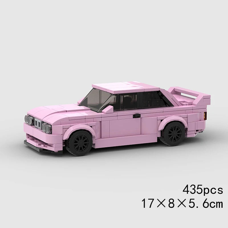 Racing Car City Speed Champions Sports Model Building Blocks DIY Bricks MOC Toy Classic Rally Super Racers Vehicle f1 technique