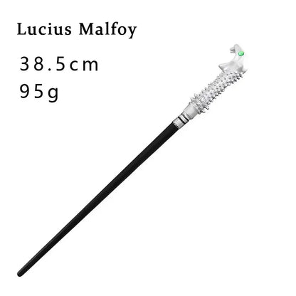 36 Styles Harry Magic Wand Resin Material Built in Steel Core Dumbledore Staff Cosplay Voldemort Props Christmas Gift Kid