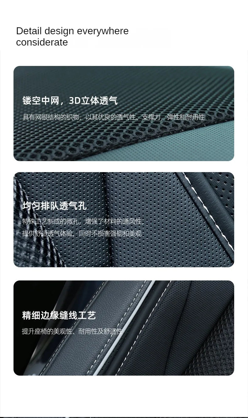 2024 Ventilation 16f/20fans Massage DC12V Car Ventilated Seat Blow Air Cushion Backrest Car Mounted Summer Ventilated Seat Pads