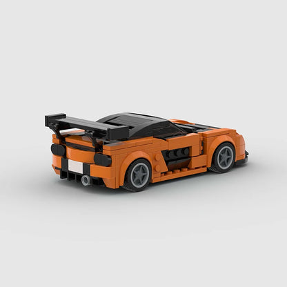 Supercar F1 City Speed Champions Racing Car RX-7 Model Building Blocks MOC Supercar Racers Vehicle Technique Bricks Kids Toys