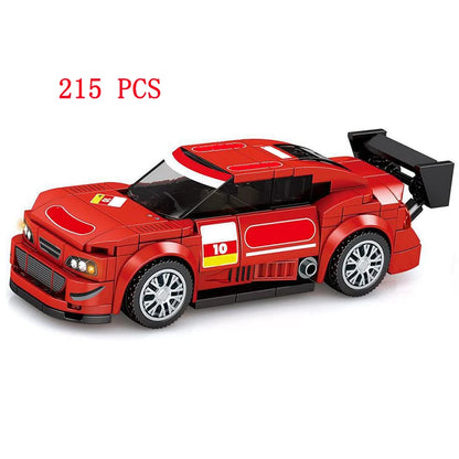 67 models City Racing Car Speed Champions Sports Building Blocks Bricks Classic Rally Super Racers F1 Great Vehicles kits toys