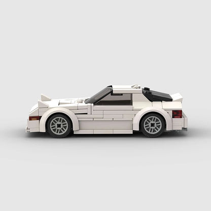Supercar F1 City Speed Champions Racing Car RX-7 Model Building Blocks MOC Supercar Racers Vehicle Technique Bricks Kids Toys