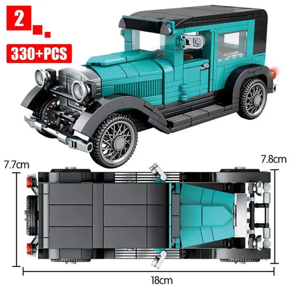 Speed Champions Series Racing Sports Vehiclea Technique Car Supercar Building Blocks Set Bricks Classic MOC Model Toys For Kids