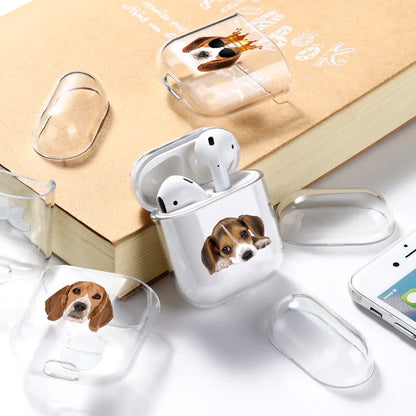 Beagle Cute Dog Airpod Cases 3 for 2 1 Pro Pods Gen Air Pods Pro Cover Funny Lovely Pet Earphone Cartoon Box Coque