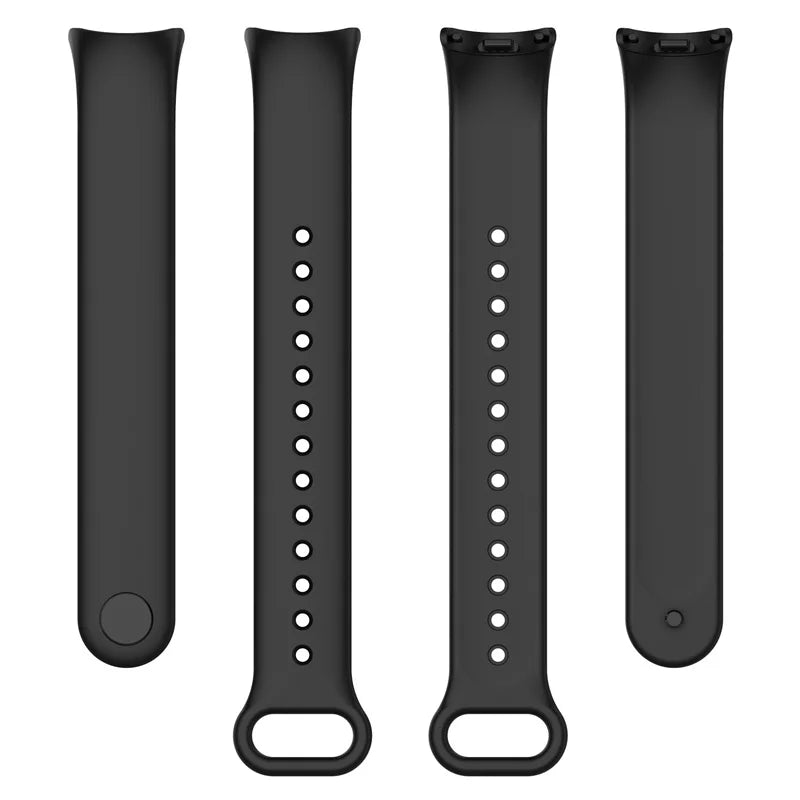 Silicone Strap For Xiaomi Smart Band 8 NFC Solid Bracelet Replacement Wristband Mi band 8 Waterproof Sport Watchband Accessories