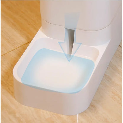Comedero automático para gatos y perros, dispensador automático de agua, práctico para viajes de corta distancia, gran capacidad, para gatos