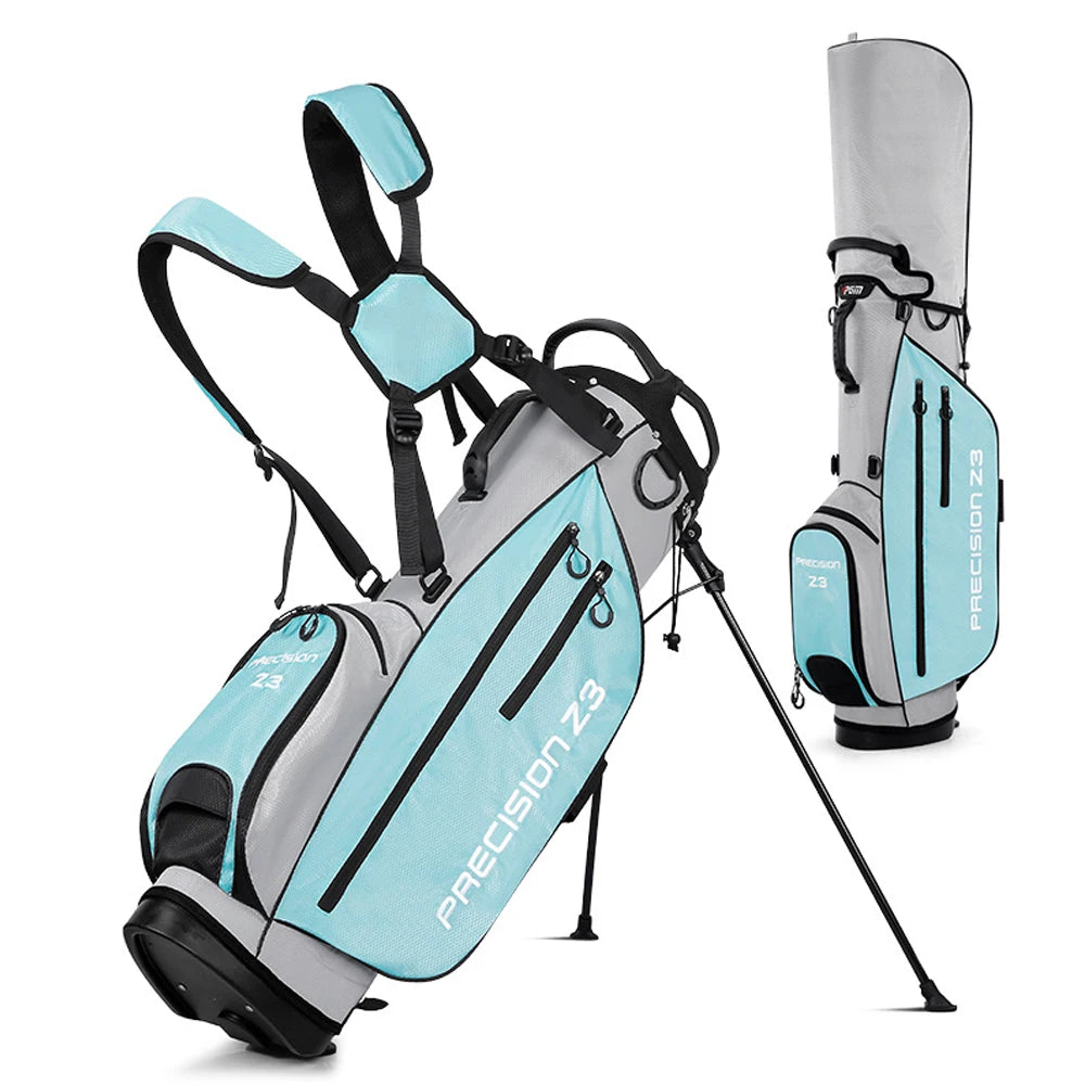 Bolsa de golf portátil con soporte para palos de golf Bolsa de golf con soporte Bolsa de golf ligera Paquete de soporte para palos de golf antifricción
