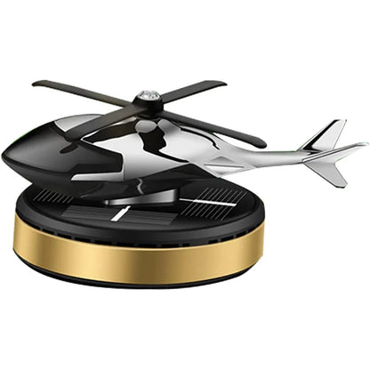 Solar Powered Helicopter Scents Diffuser | Fashion Automotive Interior Decoration Accessories Purifiers for Car and Home Aromath