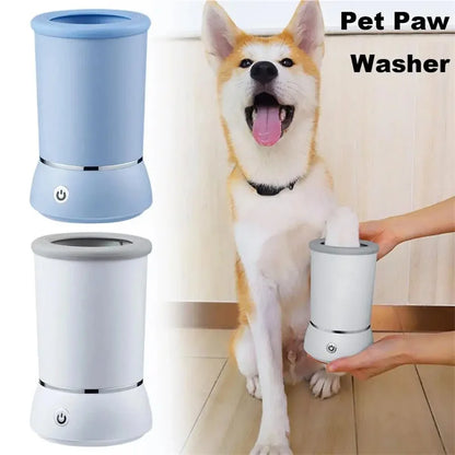 Lavadora automática de patas de perro, recargable por USB, para eliminar el polvo, la suciedad y el pelo, cómoda lavadora de patas de perro