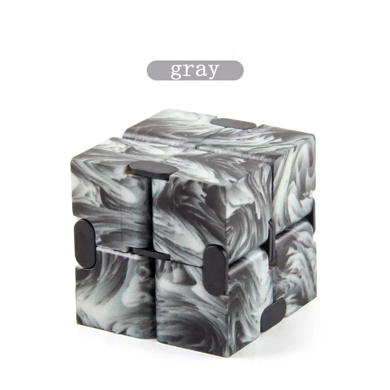 Starry Sky Infinity Cube Square Puzzle Toys Relieve Stress Hand Game Four Corner Maze Toys Children Adult Decompression fidget